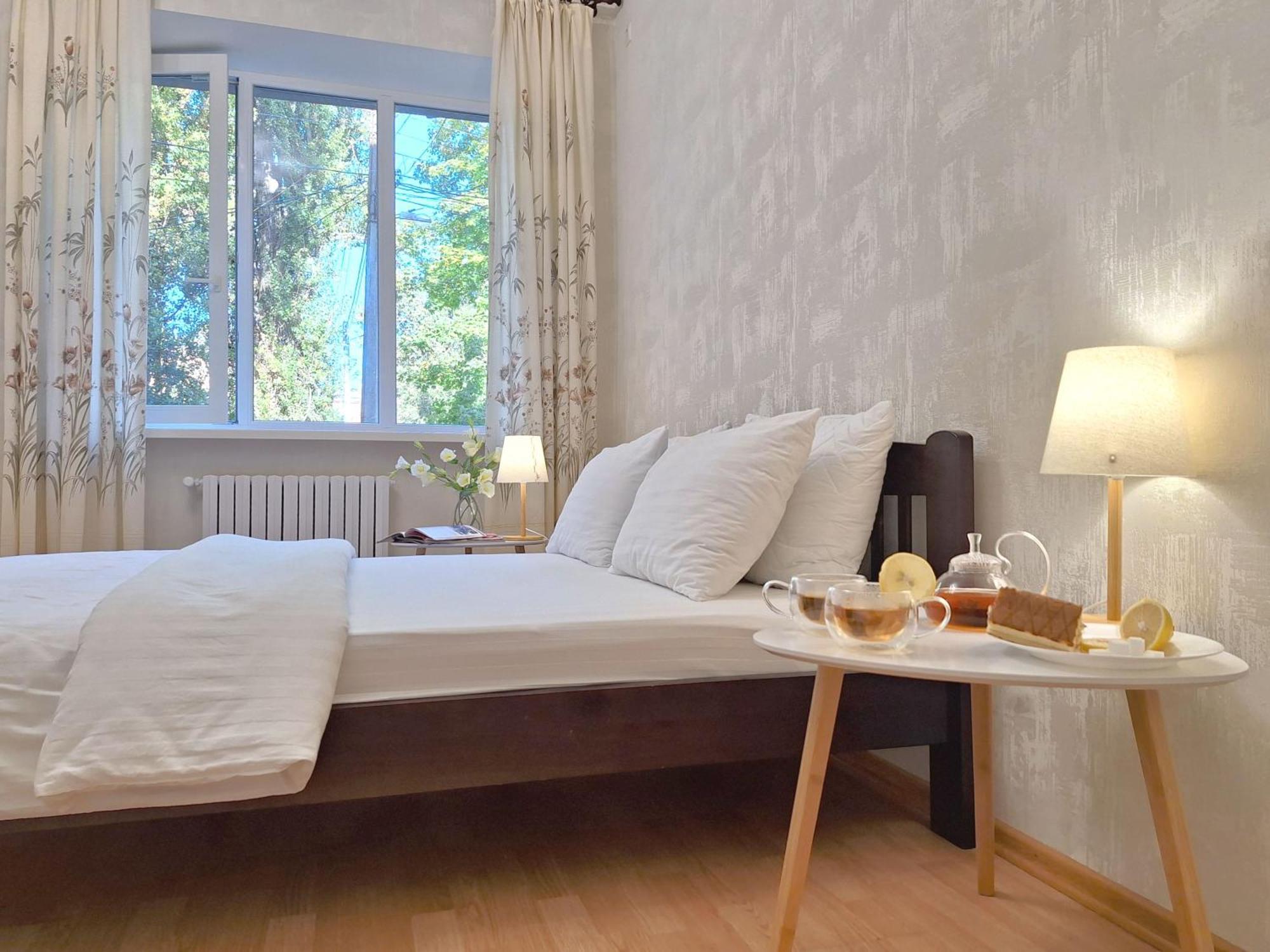 Однокімна Квартира Біля Каштанової Алеї У Центрі Полтави Мережа Alexapartments Документи Для Відряджень Безконтатне Заселення 24-7 폴타바 외부 사진